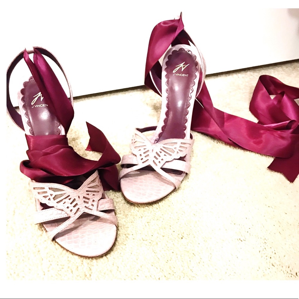 J. Vincent lace up heels